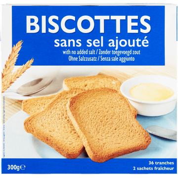 Biscottes 36 Sneetjes 300 g bij Jumbo | Flickmyhouse