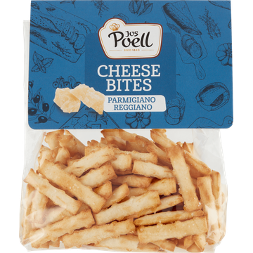 Jos Poell Cheese Bites Parmigiano Reggiano 100 g bij Jumbo | Flickmyhouse