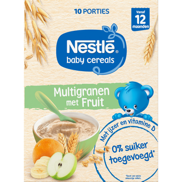 Nestle Baby Cereals Multigranen met Fruit vanaf 12 Maanden 180 g bij Jumbo | Flickmyhouse