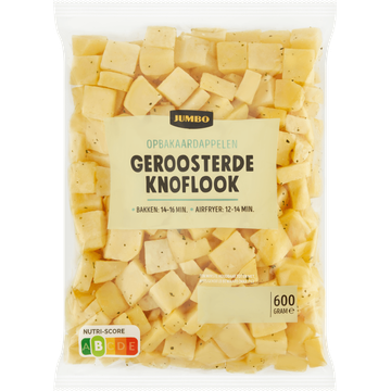 Jumbo Opbakaardappelen Geroosterde Knoflook 600 g | Flickmyhouse
