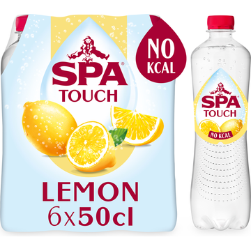 Spa Touch Bruisend Lemon 6 x 50 cl bij Jumbo | Flickmyhouse