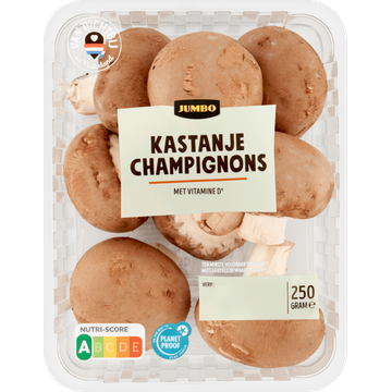 Jumbo Kastanje Champignons 250 g | Flickmyhouse