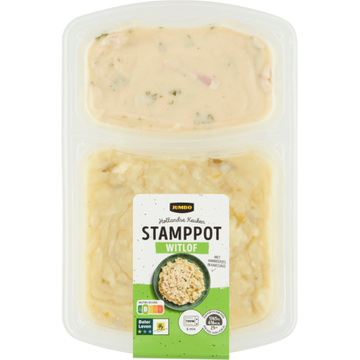 Jumbo Stamppot Witlof met Hamreepjes in Kaassaus 500 g | Flickmyhouse