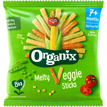 Organix Veggie groente sticks 7 maanden bij Jumbo | Flickmyhouse