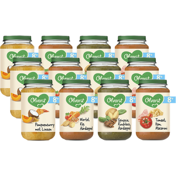 Olvarit 8+ Maanden 12 x 200 g bij Jumbo | Flickmyhouse
