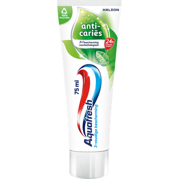 Aquafresh Anti Caries Tandpasta voor gezonde tanden en een frisse adem 75ml