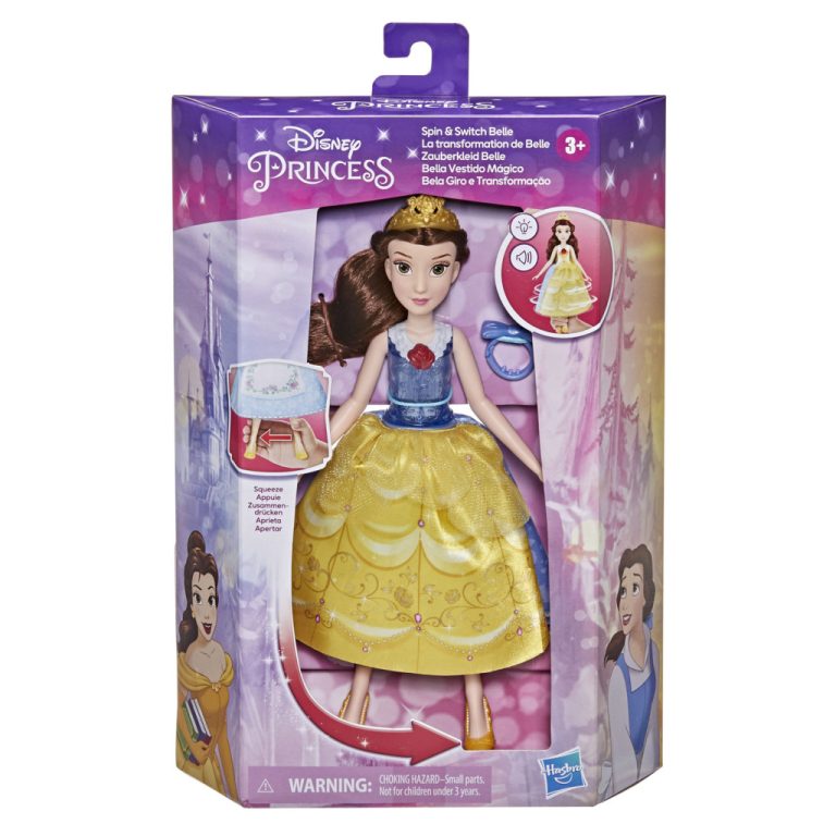 Disney Princess Spin and Switch Belle + Licht en Geluid | Kopen bij Flickmyhouse