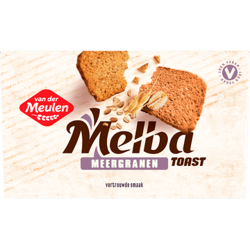 Van der Meulen Melba Toast Meergranen 120 g bij Jumbo | Flickmyhouse
