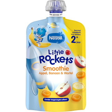 NESTLÉ Little Rockets Smoothie Appel Banaan Wortel 150 g bij Jumbo | Flickmyhouse