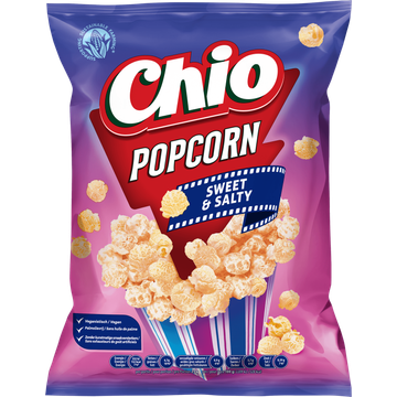 Chio Popcorn Sweet & Salty 150 g bij Jumbo | Flickmyhouse