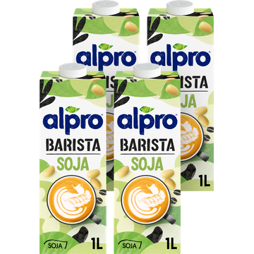 Alpro Barista Soja Houdbaar 4 x 1L bij Jumbo | Flickmyhouse