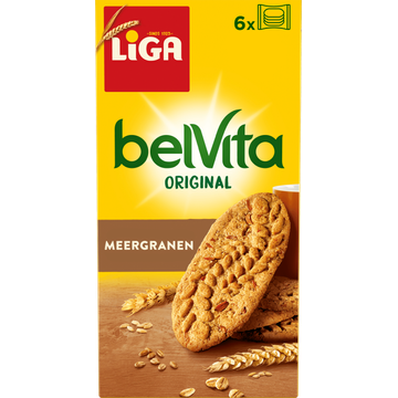 LiGA BelVita Meergranen Koekjes 6 x 4 Stuks 300g bij Jumbo | Flickmyhouse