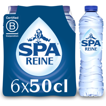 SPA REINE Natuurlijk Mineraalwater 6 x 50cl bij Jumbo | Flickmyhouse