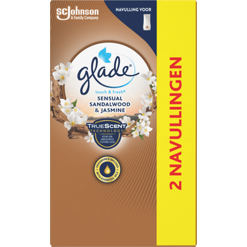 Glade Touch & Fresh Sensual Sandalwood & Jasmine duo navullingen bij Jumbo | Flickmyhouse