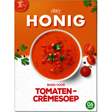 Honig Maaltijdmix voor Tomatencremesoep 112 g bij Jumbo | Flickmyhouse