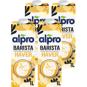 Alpro Barista Haver Houdbaar 4 x 1 L bij Jumbo | Flickmyhouse