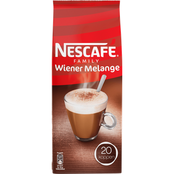 Nescafe Wiener Melange Family oploskoffie 20 koppen 280g bij Jumbo | Flickmyhouse