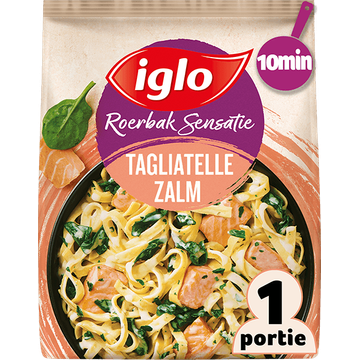 Iglo Roerbak Sensatie Tagliatelle Zalm 450 g bij Jumbo | Flickmyhouse