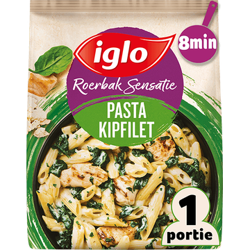 Iglo Roerbak Sensatie Pasta Kipfilet Boursin 450 g bij Jumbo | Flickmyhouse
