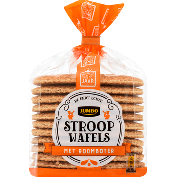 Jumbo Stroop Wafels met Roomboter 468 g | Flickmyhouse