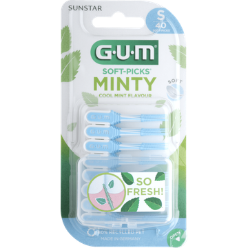 GUM SoftPicks Comfort Flex Cool Mint S 40 Stuks bij Jumbo | Flickmyhouse