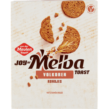 Van der Meulen Joy of Melba Toast Volkoren Rondjes 90 g bij Jumbo | Flickmyhouse