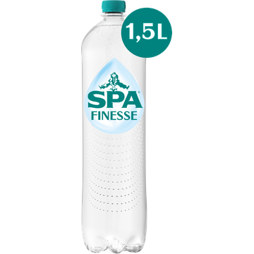 SPA FINESSE Natuurlijk Licht Bruisend Mineraalwater 1