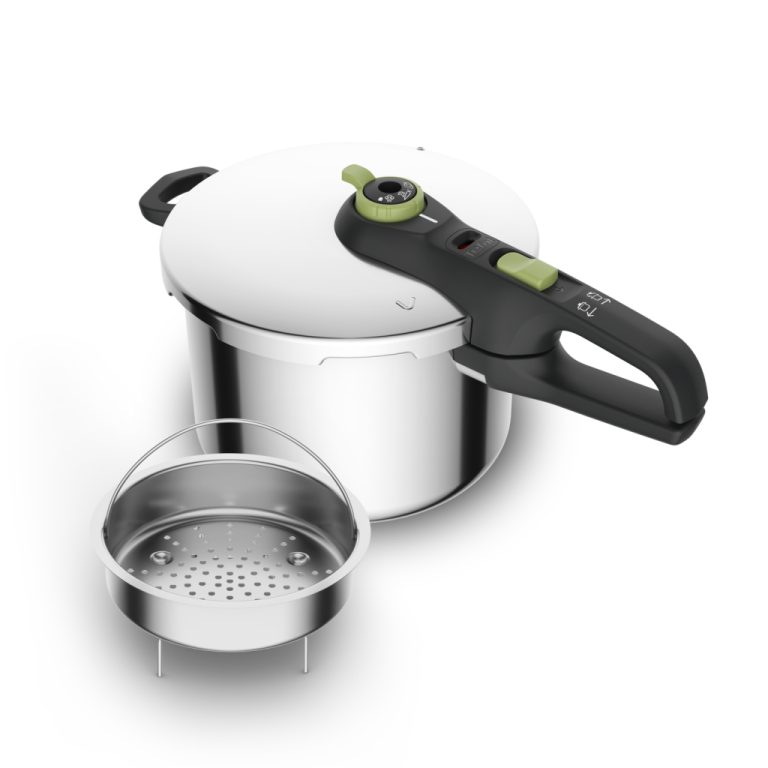 Tefal P25807 Secure 5 Trendy Snelkookpan 6 liter met Stoommand | Kopen bij Flickmyhouse