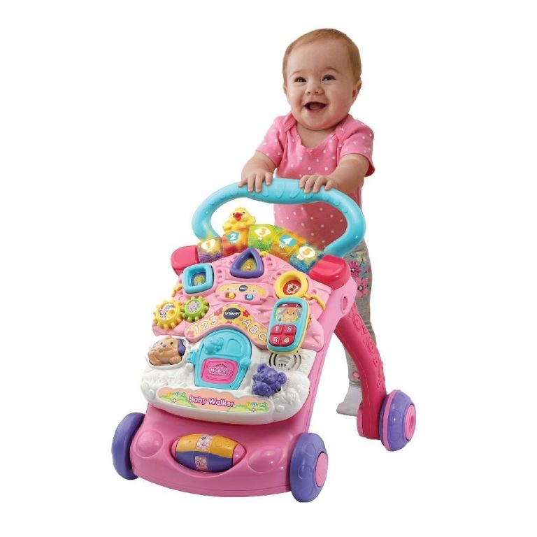 VTech Baby Walker met Licht en Geluid Roze | Kopen bij Flickmyhouse