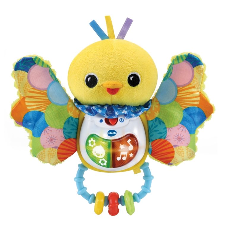 VTech Baby Fladder en Fluit Rammelaar + Licht en Geluid | Kopen bij Flickmyhouse
