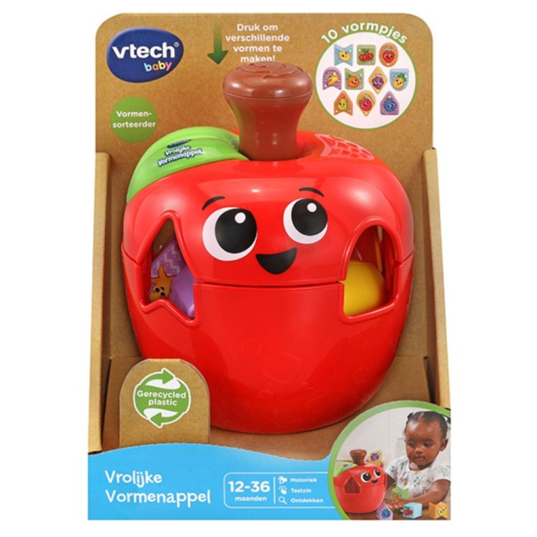 VTech Baby Vrolijke Vormen Appel | Kopen bij Flickmyhouse