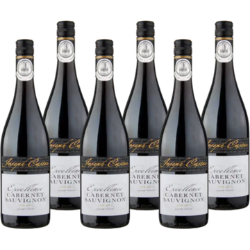Excellence Cabernet Sauvignon 6 x 750 ML zonder doos bij Jumbo | Flickmyhouse