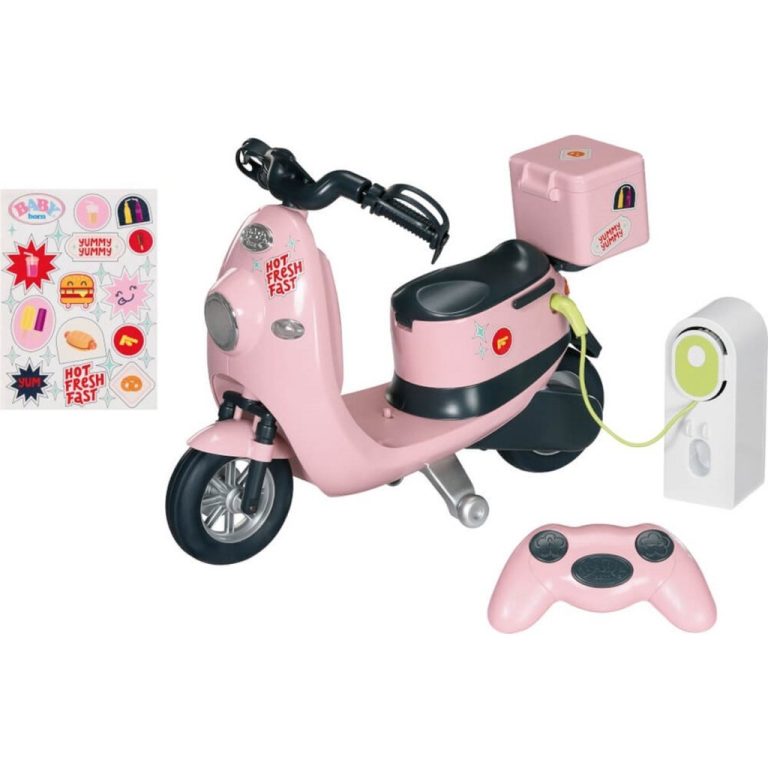 Baby Born RC E-Scooter Roze/Zwart | Kopen bij Flickmyhouse