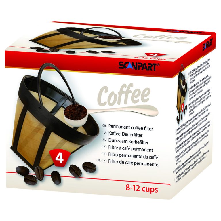 Scanpart Speed Koffiefilter Goldtone Nr.4 | Kopen bij Flickmyhouse