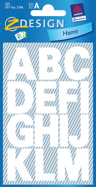 Avery AV-3786 Letteretiket 2 Vel Watervast Wit 10 Setjes met 2 Vel | Kopen bij Flickmyhouse
