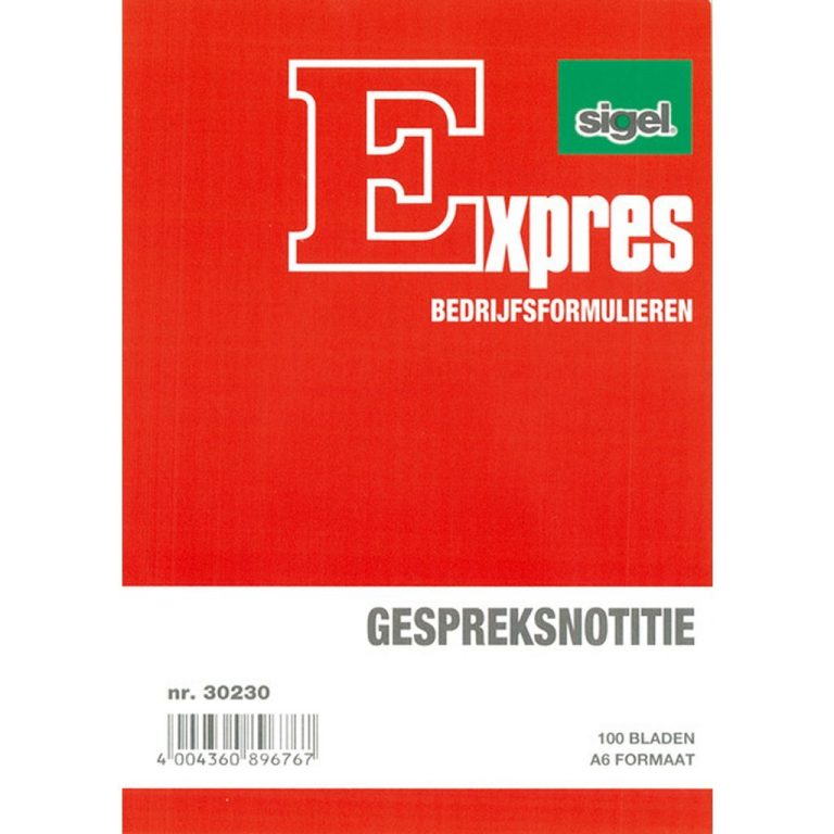 Sigel Expres Gespreksnotitieblok A6 5 Stuks | Kopen bij Flickmyhouse
