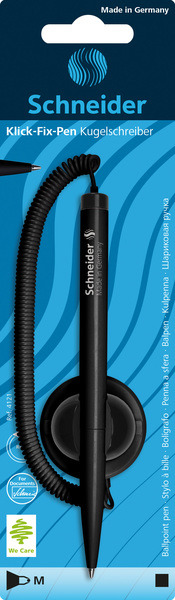 Schneider S-4121 Baliepen Klick-fix Zwart Op Blister | Kopen bij Flickmyhouse