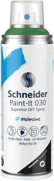 Schneider S-ML03050045 Supreme DIY Spray Paint-it 030 Mos Groen 200ml | Kopen bij Flickmyhouse