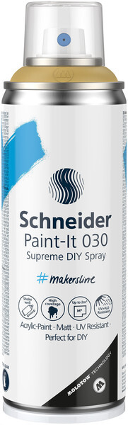 Schneider S-ML03050066 Supreme DIY Spray Paint-it 030 Goud 200ml | Kopen bij Flickmyhouse