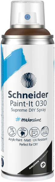 Schneider S-ML03050083 Supreme DIY Spray Paint-it 030 Bruin 200ml | Kopen bij Flickmyhouse