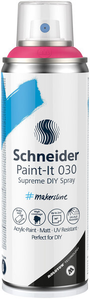 Schneider S-ML03050136 Supreme DIY Spray Paint-it 030 Magenta 200ml | Kopen bij Flickmyhouse