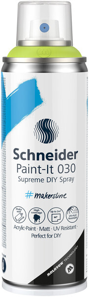 Schneider S-ML03052050 Supreme DIY Spray Paint-it 030 Lime Groen Pastel 200ml | Kopen bij Flickmyhouse