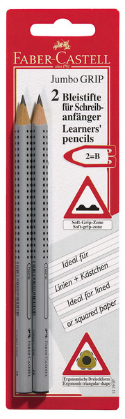 Faber Castell FC-111997 Potlood Jumbo Grip Set à 2 Stuks | Kopen bij Flickmyhouse