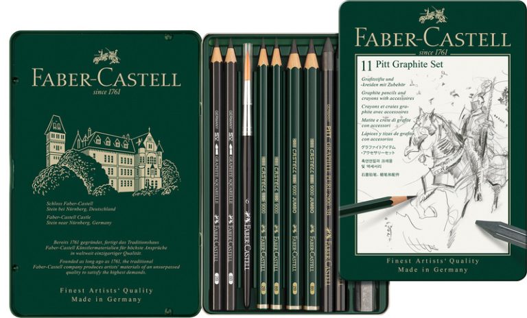 Faber Castell FC-112972 Grafietset Faber-Castell Pitt 11-delig | Kopen bij Flickmyhouse