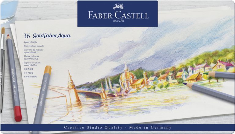 Faber Castell FC-114636 Aquarelkleurpotlood Faber-Castell Goldfaber Etui 36 Stuks | Kopen bij Flickmyhouse
