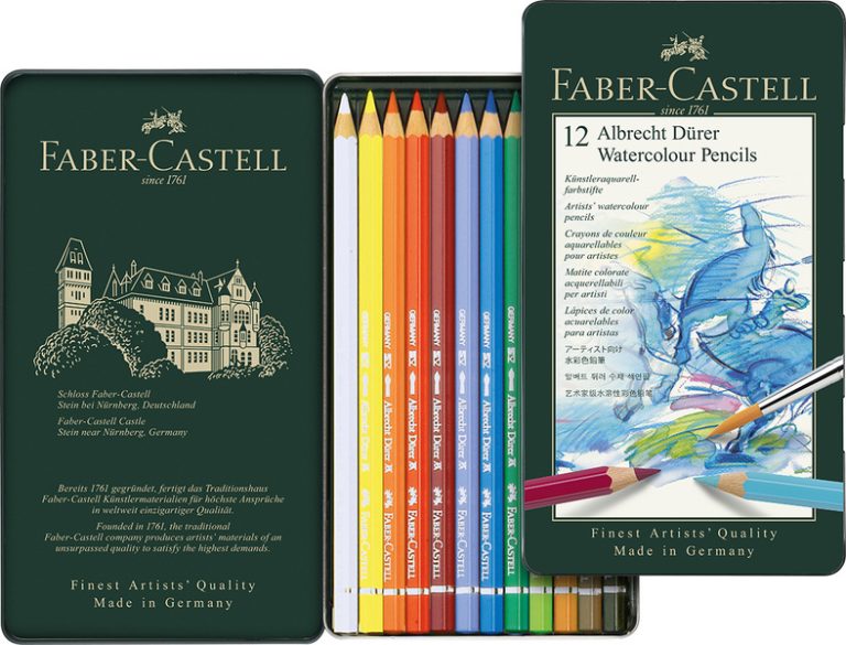 Faber Castell FC-117512 Aquarelpotlood Faber-Castell Albrecht Dürer Etui à 12 Stuks | Kopen bij Flickmyhouse