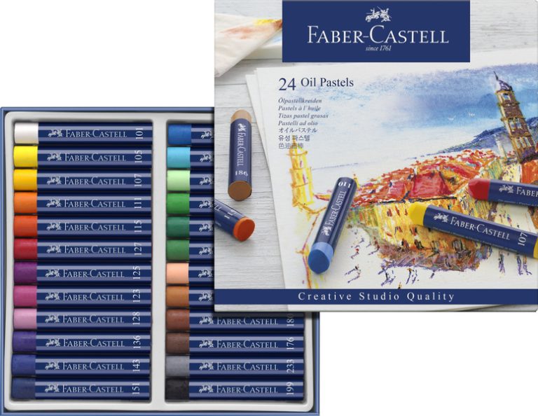 Faber Castell FC-127024 Oliepastels Creative Studio Etui A 24 Stuks. | Kopen bij Flickmyhouse