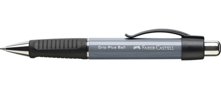 Faber Castell FC-140789 Balpen Faber-Castell Grip Plus Steengrijs | Kopen bij Flickmyhouse