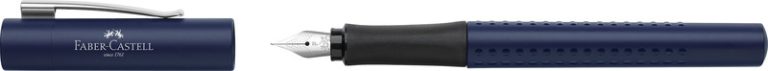 Faber Castell FC-140806 Vulpen Faber-Castell Grip 2011 F Klassiek Blauw | Kopen bij Flickmyhouse