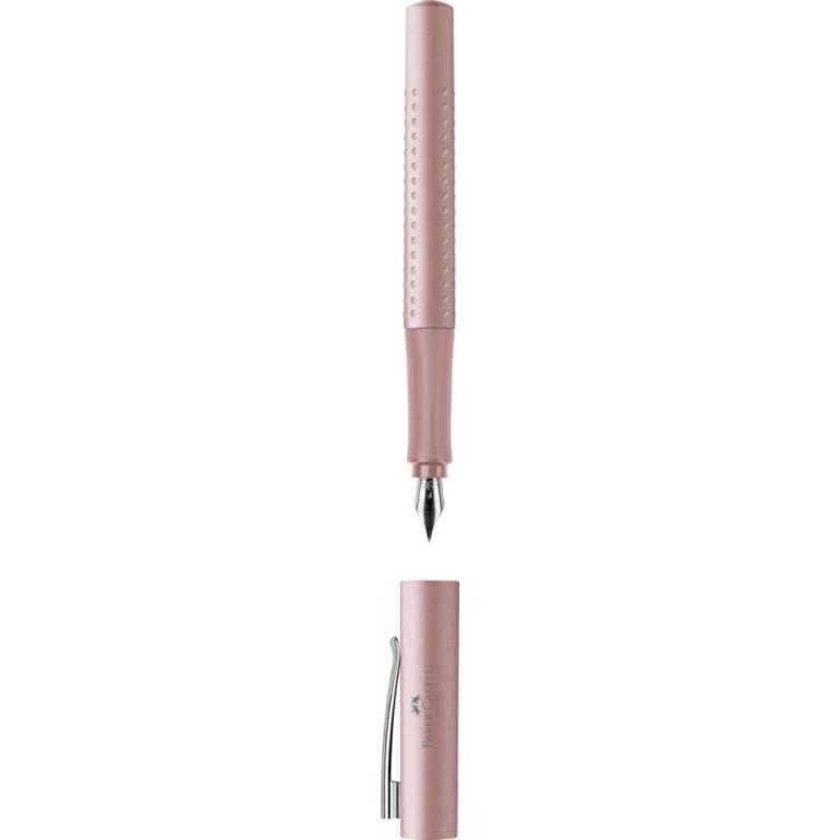 Faber Castell FC-140809 Vulpen Grip 2011 F Lichtroze | Kopen bij Flickmyhouse